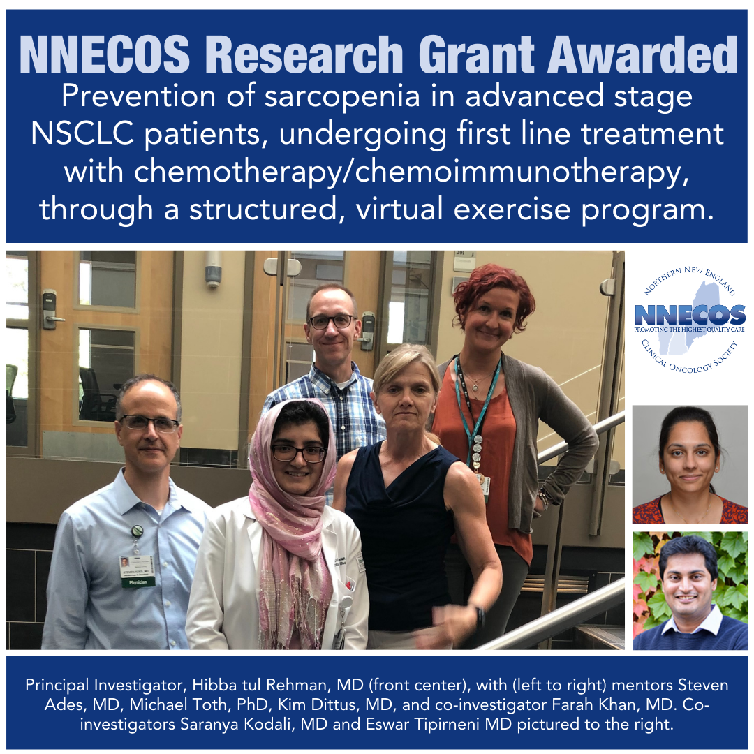 NNECOS Research Grant Awarded to Hibba tul Rehman MD 